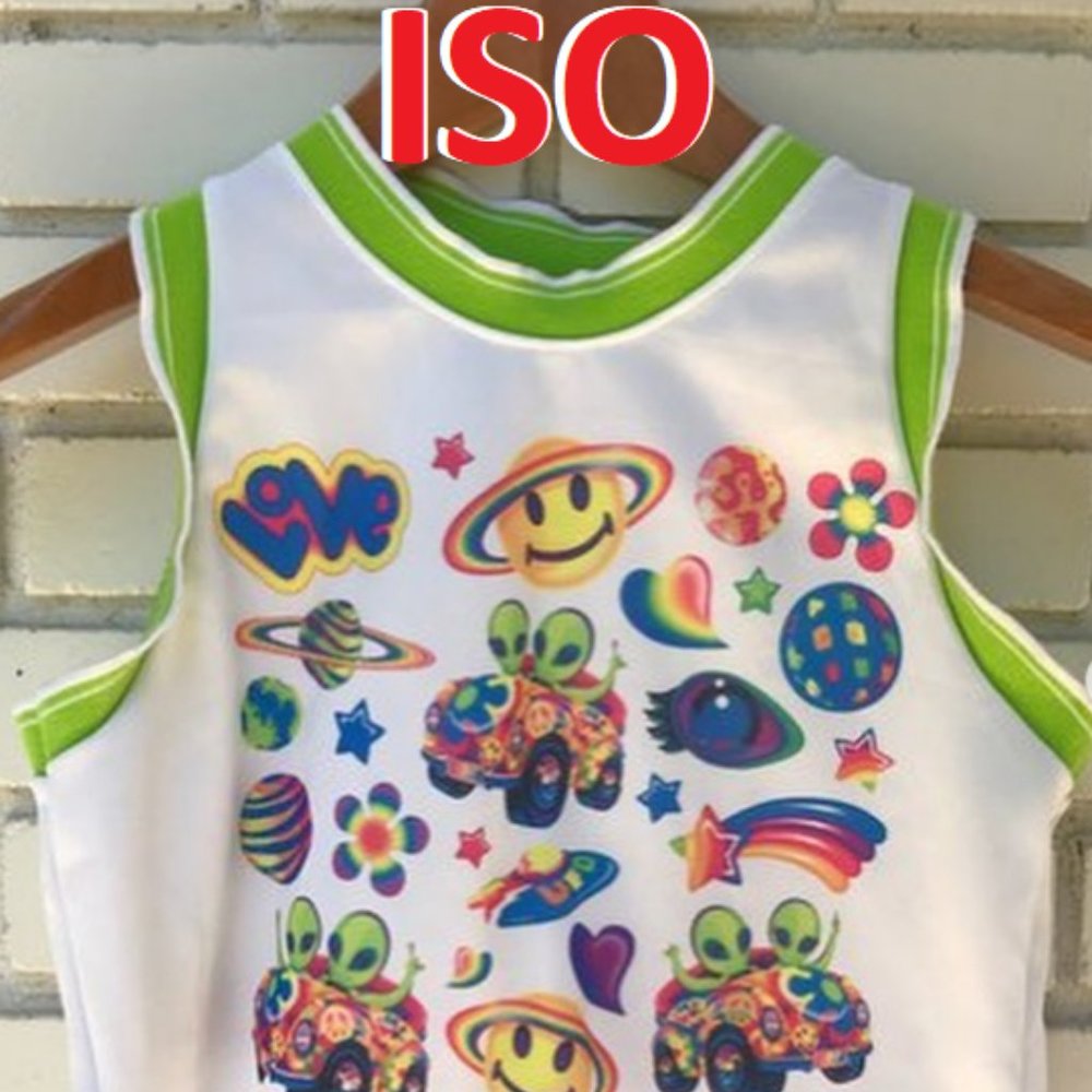 ISO: Dolls Kill Lisa Frank Top